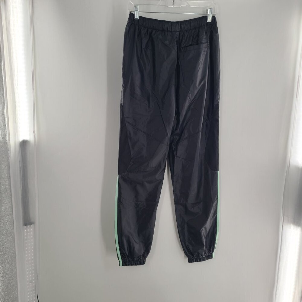 ADIDAS ORIGINALS R.Y.V. Pants Track Pants Sz Small Black Frozen Green NWT - Picture 7 of 7